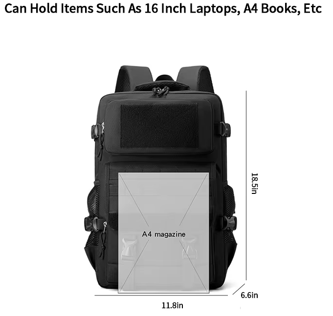 ShieldXM Waterproof Tactical Backpacks - Outdoor, All Activities and Geometric Pattern Tactical Backpack.