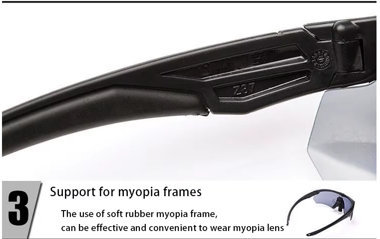 ShieldXM Tactical Goggles - Anti Ballistic Motocross Googles, Glasses, UV Protection, Mirrored Lenses, Safety and Sports Goggles