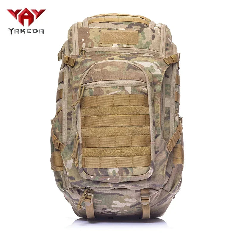 Outdoor Tactical Backpack - Military Assault Pack Army Mole Backpack 1000D, Nylon Daypack Rucksack Bag for Camping Hiking
