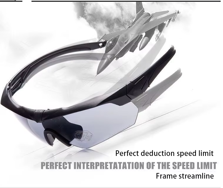 ShieldXM Tactical Goggles - Anti Ballistic Motocross Googles, Glasses, UV Protection, Mirrored Lenses, Safety and Sports Goggles