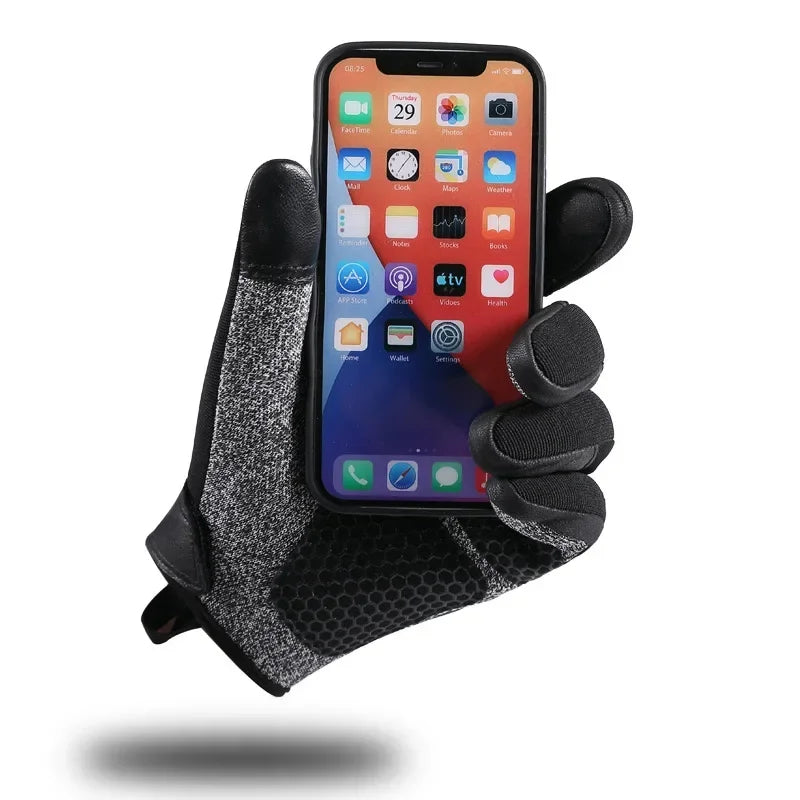 Premium Anti-Stab Moto Gloves - Level 5 Cut Resistant with Carbon Fiber Shell & Sheepskin, Tactical Gear for Military Fans