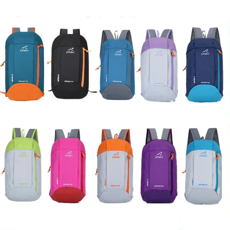 New Outdoor Sport Hiking Backpack - Soft Light Weight Knapsack, Waterproof Bag Zipper Adjustable and Belt Camping and Laptop Bag