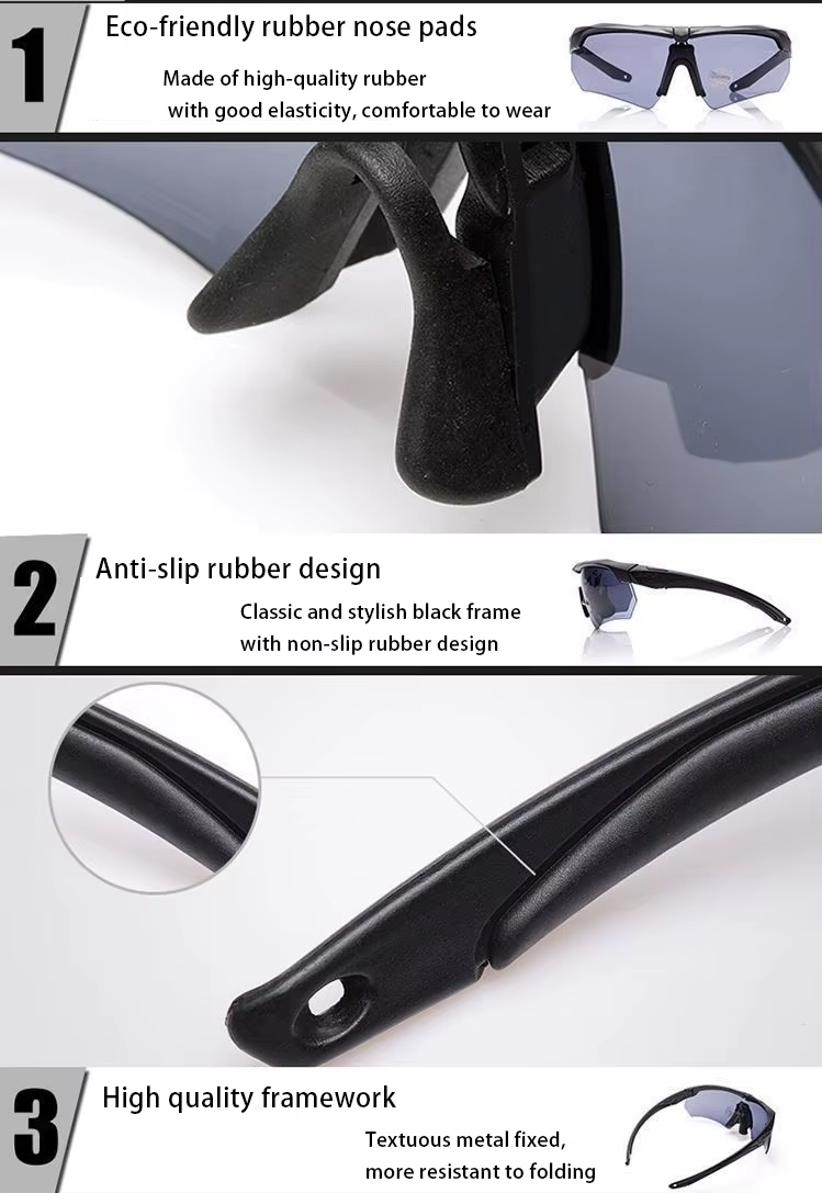 ShieldXM Tactical Goggles - Anti Ballistic Motocross Googles, Glasses, UV Protection, Mirrored Lenses, Safety and Sports Goggles