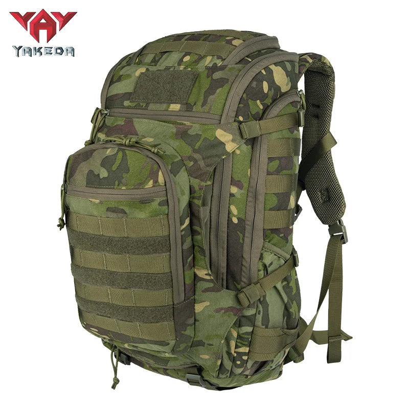 Outdoor Tactical Backpack - Military Assault Pack Army Mole Backpack 1000D, Nylon Daypack Rucksack Bag for Camping Hiking