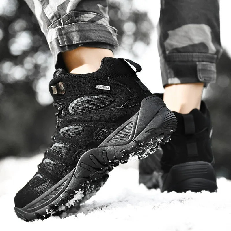 Tactical Boots - All season, Breathable Outdoor Special Forces Training Sneaker Medium Low Top Military Work Shoes