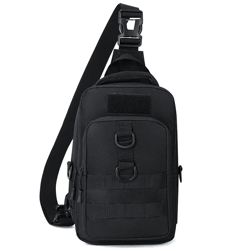 Tactical Fishing Chest Bag Large Storage Outdoor Travel Hiking Cycling Commuting Shoulder Bags Leisure Phone Pouch Backpack