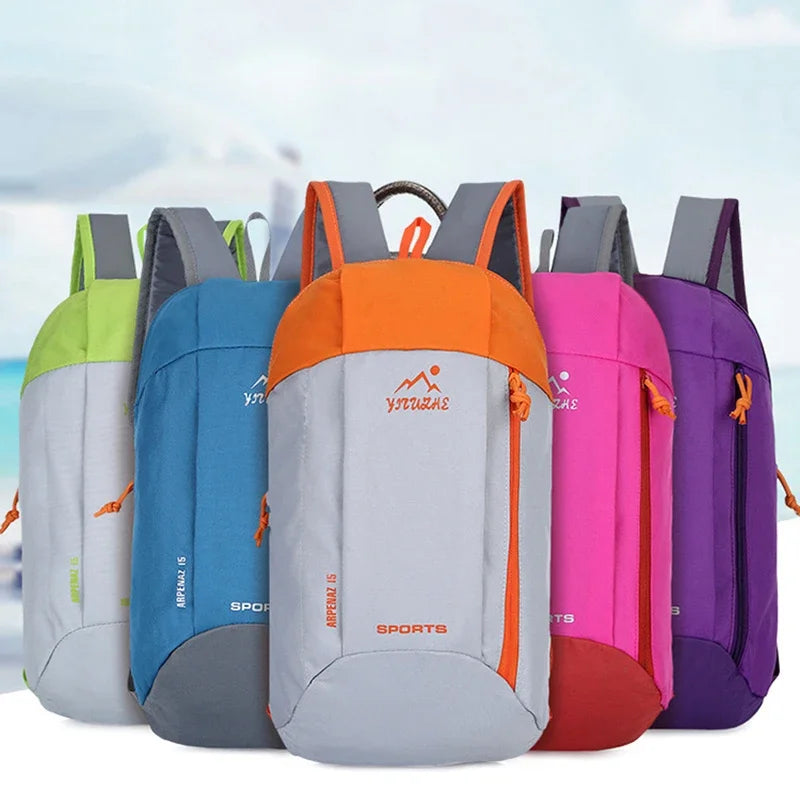 New Outdoor Sport Hiking Backpack - Soft Light Weight Knapsack, Waterproof Bag Zipper Adjustable and Belt Camping and Laptop Bag