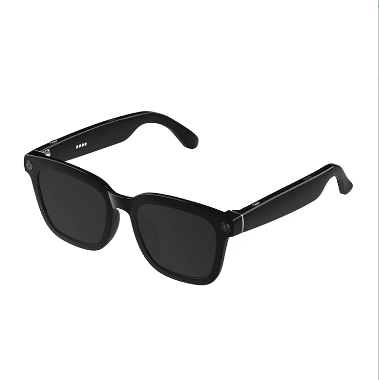 AI Outdoor Smart Glasses: Large WIFI Video Recording, AI Voice Assistant 800W Camera and Smart Translator Glasses