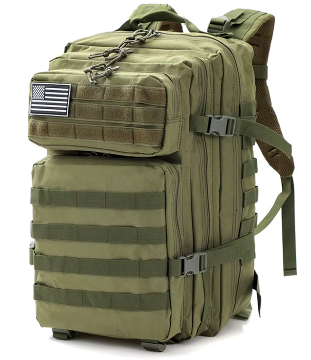 Large Waterproof Tactical Backpack - Shoulder Laptop, Gym Tactical Sports, Outdoor Activity Backpacks