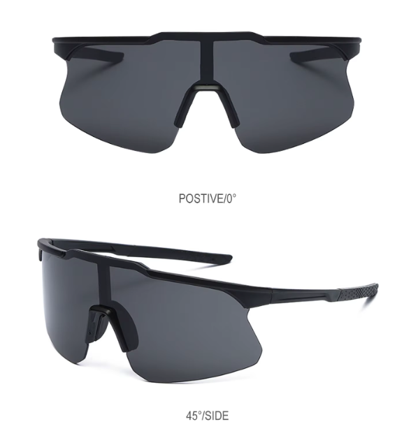Oversized Sport Side Shields Sunglasses - Unisex, Cycling outdoor, Sport and all Outdoor activities sunglasses.