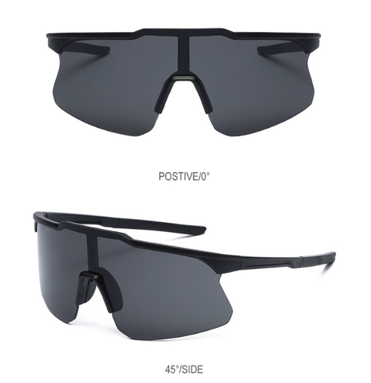 Oversized Sport Side Shields Sunglasses - Unisex, Cycling outdoor, Sport and all Outdoor activities sunglasses.