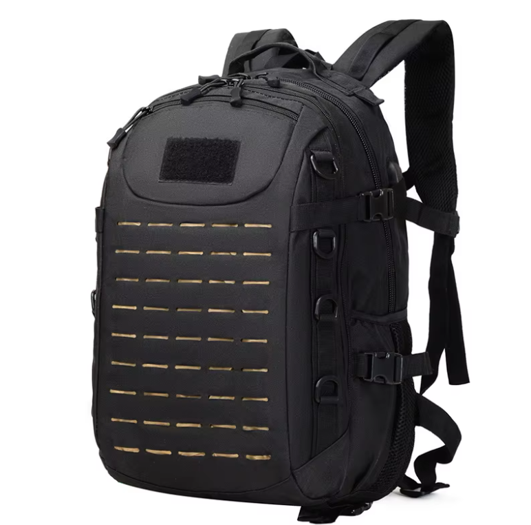 Tactical Waterproof Zipper Backpack for Outdoor, Mountaineering, Unisex. Air Cushion Belt Bags.