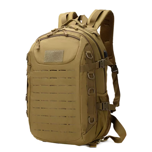 Tactical Waterproof Zipper Backpack for Outdoor, Mountaineering, Unisex. Air Cushion Belt Bags.