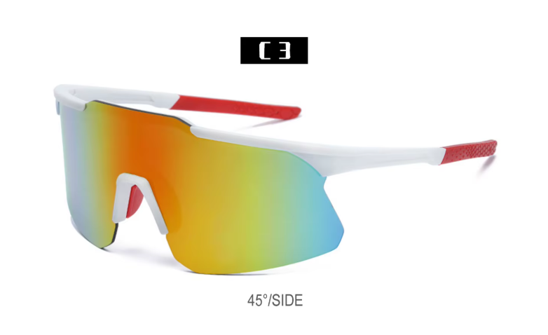 Oversized Sport Side Shields Sunglasses - Unisex, Cycling outdoor, Sport and all Outdoor activities sunglasses.