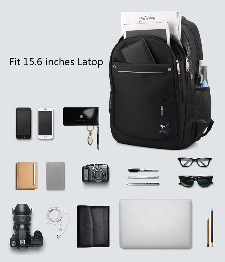 Multifunction Waterproof Backpack - Large Capacity, Girls and Boys, Nylon, School and Outdoor Backpack