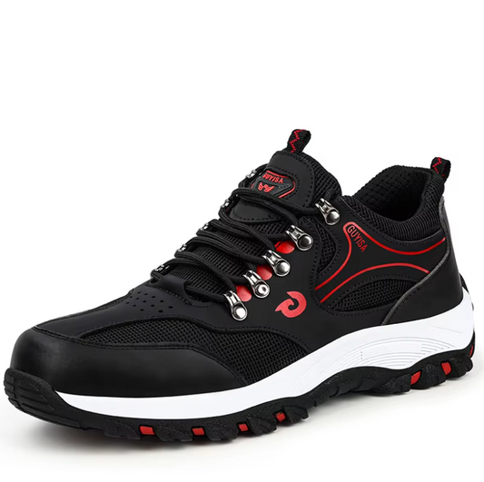 Fashion Leather Safety Shoes - Steel Toe, Light Weight, Construction Safety and Heavy machinery.