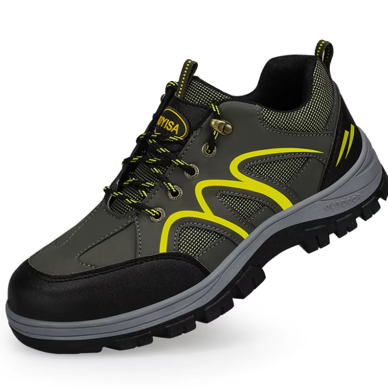 Fashion Leather Safety Shoes - Steel Toe, Light Weight, Construction Safety and Heavy machinery.