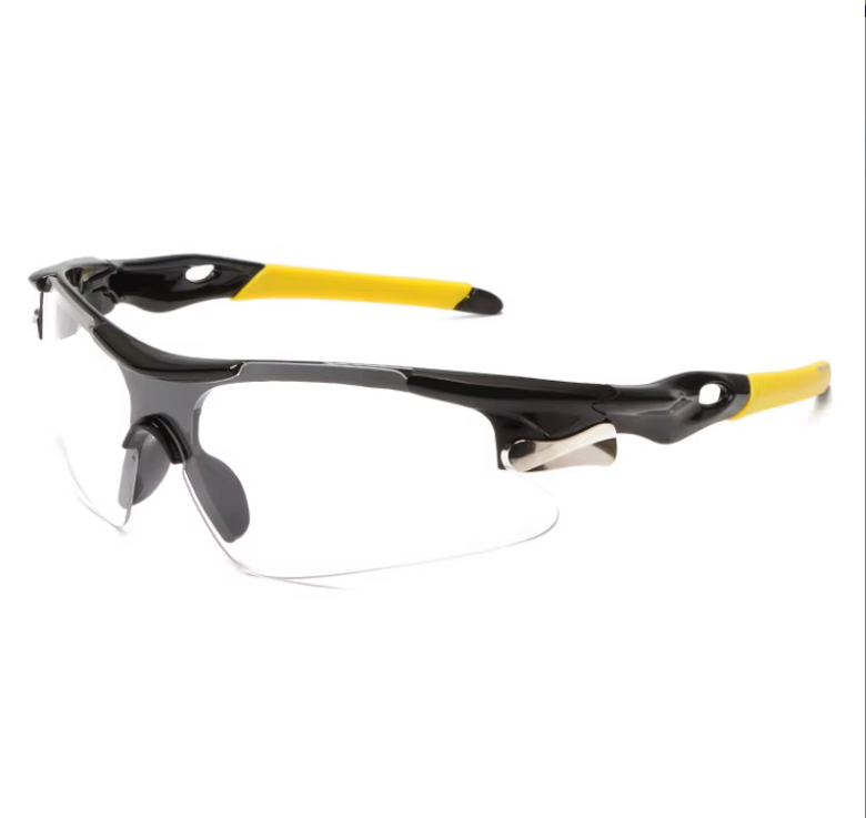 Polarized Sports Sunglasses: Unisex - One-piece Lens Designed for Running, Bike, All Outdoor activities