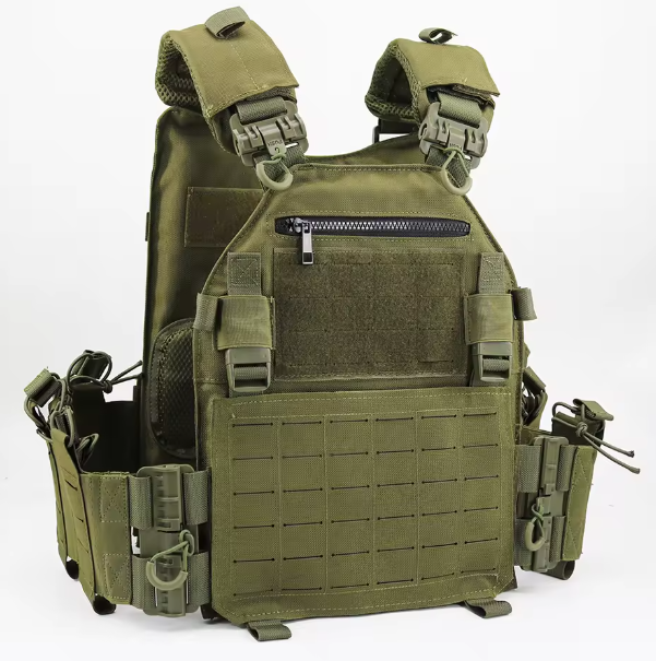 Quick Release Tactical Vest, Tactical Gear for Outdoor training, hunting and gaming.