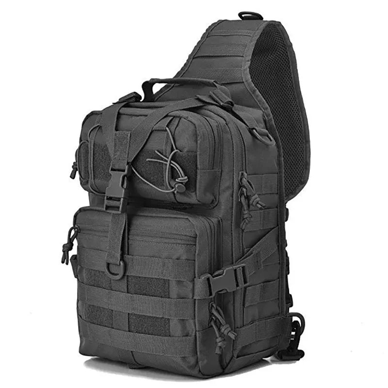 Tactical Sling Backpack - Versatile Chest Bag, Waterproof EDC Rucksack Bag for Outdoor, Hiking, Camping