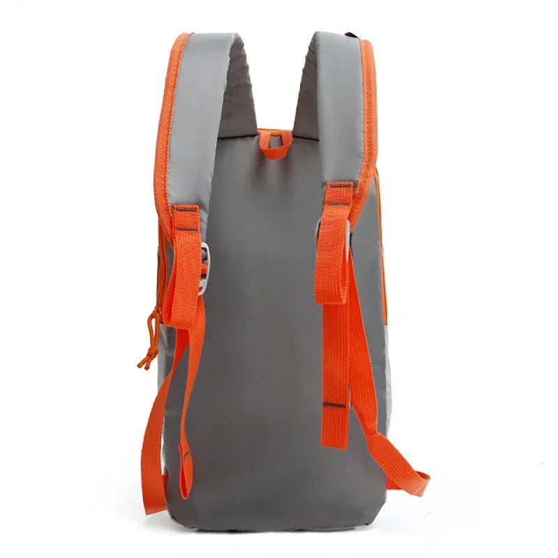 New Outdoor Sport Hiking Backpack - Soft Light Weight Knapsack, Waterproof Bag Zipper Adjustable and Belt Camping and Laptop Bag