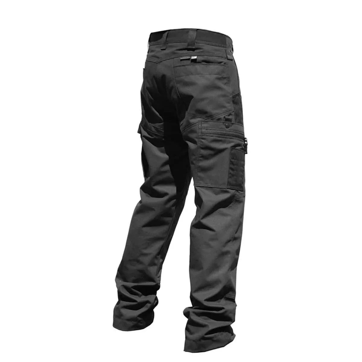 Men's Cargo Pants - Multi Pockets Work Trousers, Casual Tactical Pants Male Outwear, Straight Autumn Winter Wear-resisting Trousers
