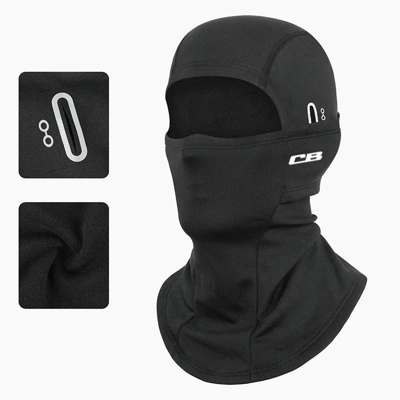 Winter Warm Tactical Balaclava - Motorcycle MTB Full Face Windproof Mask Thermal Sport Gear