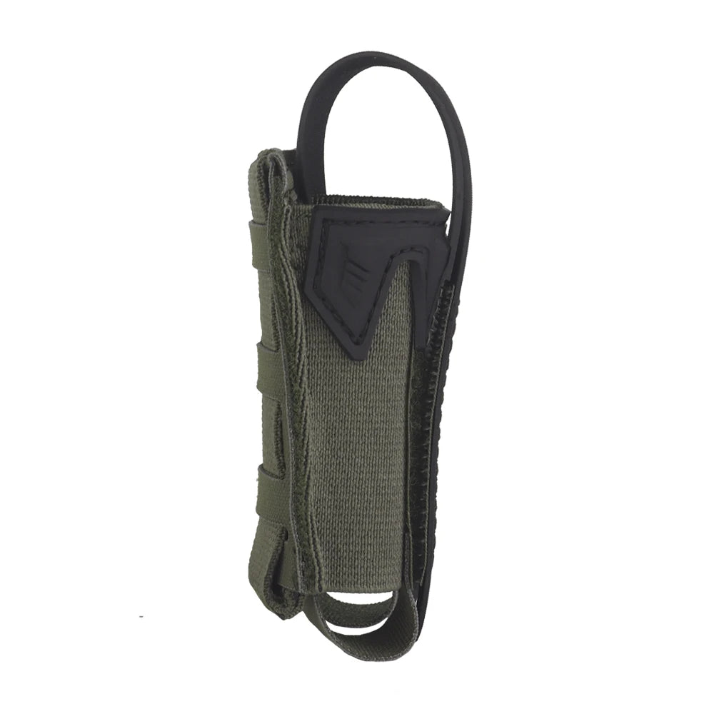 9MM Double Mag Pouch Camo Style Pistol Magazine Pouch MOLLE Quick Release Airsoft Hunting Vest Tactical Belt Gear